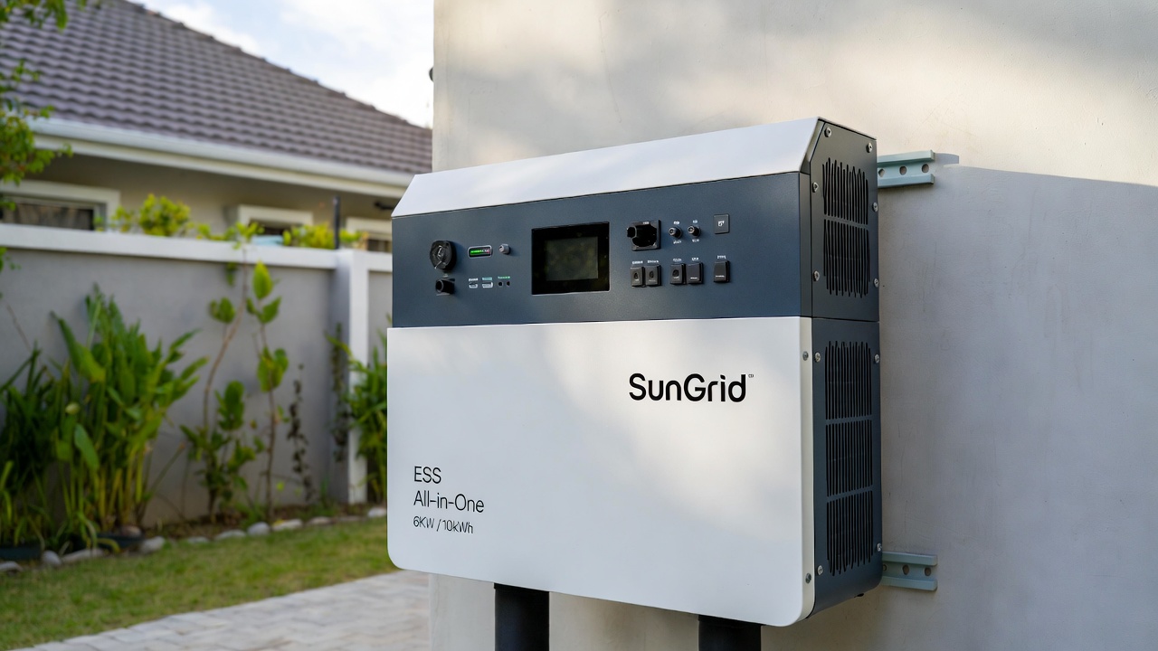SunGrid Liquid-Cooled ESS 100kW/112kWh